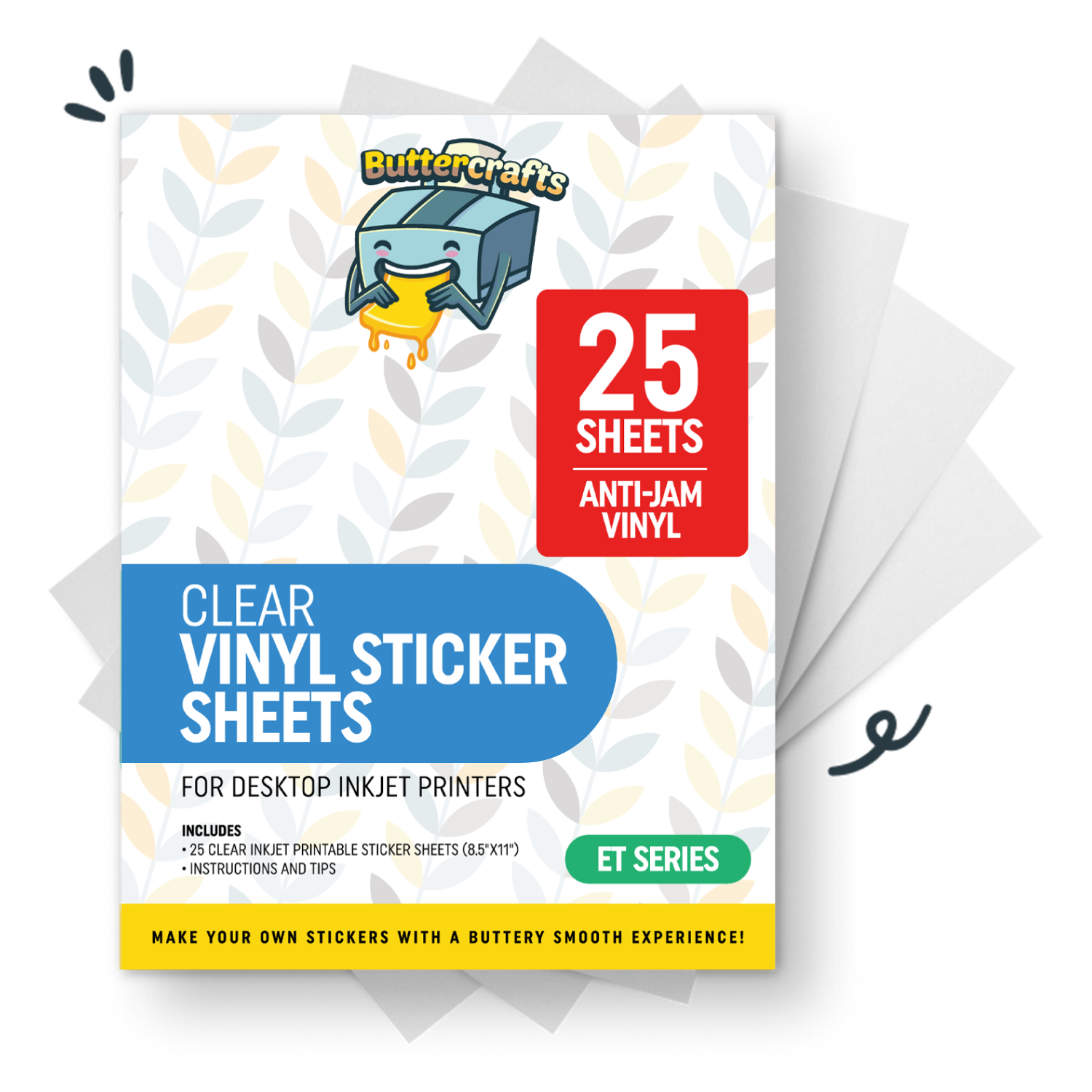 Best Printable Clear Sticker Paper for Silhouette Stickers - Silhouette  School