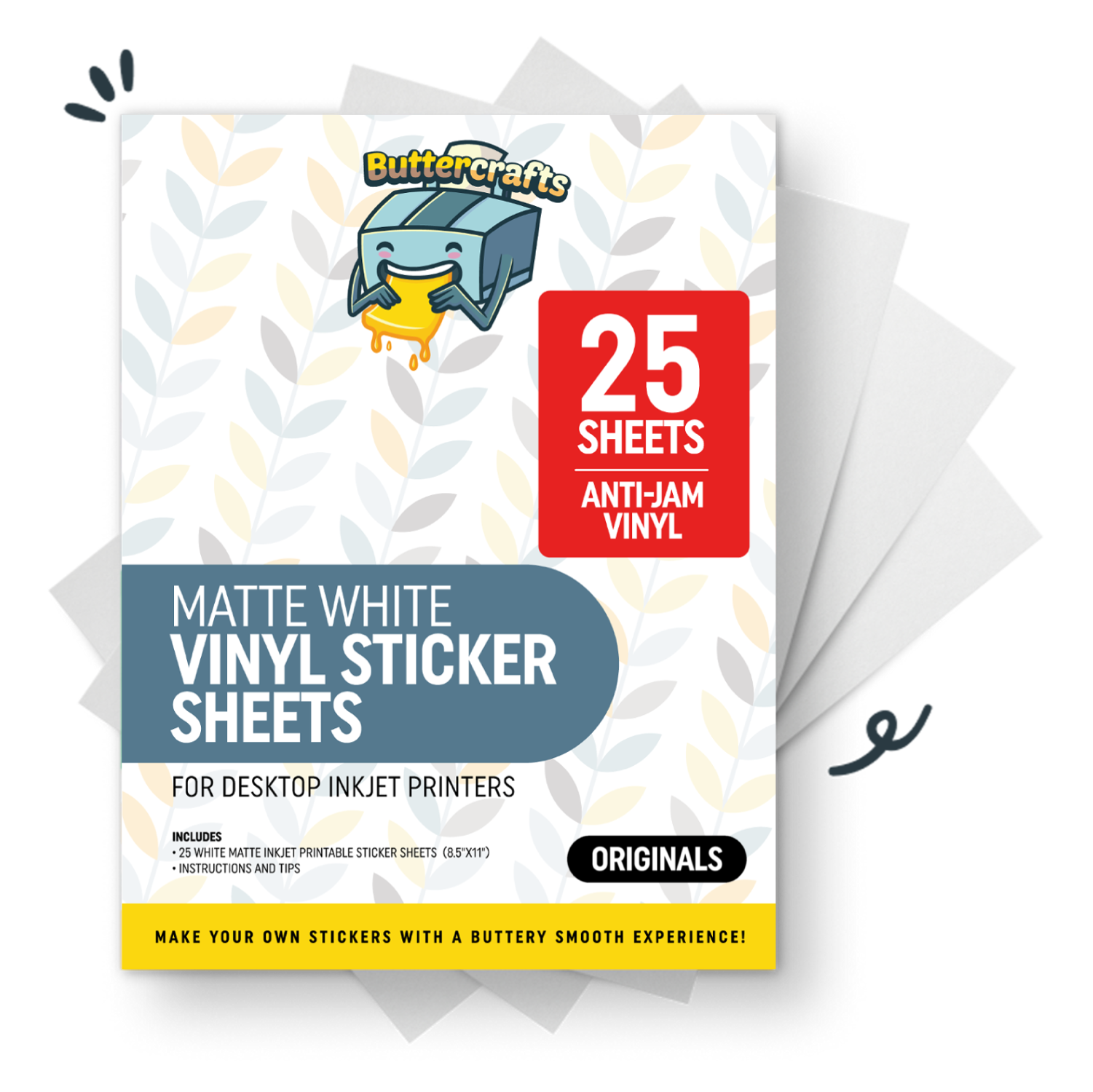 Inkjet Printable Vinyl (All) – Buttercrafts